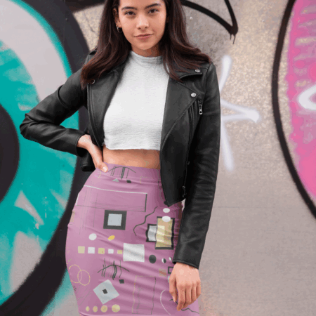 Stylish Women's Pencil Skirt, Trendy Pencil Skirt, Casual Skirt, Modern Fashion Skirt, Perfect for Brunch