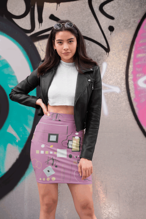 Stylish Women's Pencil Skirt, Trendy Pencil Skirt, Casual Skirt, Modern Fashion Skirt, Perfect for Brunch